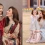 Aisha Khan shares pictures with her daughter Mahnoor at a wedding