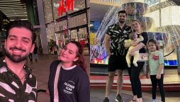 Aiman Khan & Muneeb Butt's gorgeous family pictures from Malaysia