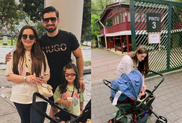 Aiman Khan delights fans by sharing adorable family moments from Malaysia