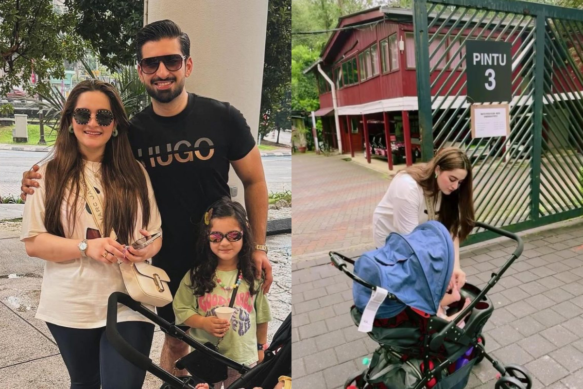 Aiman Khan delights fans by sharing adorable family moments from Malaysia