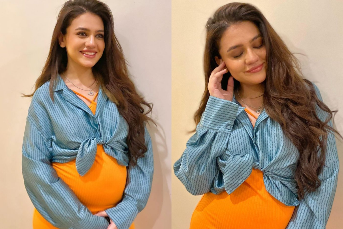 Zara Noor Abbas pregnancy pictures get mixed reactions