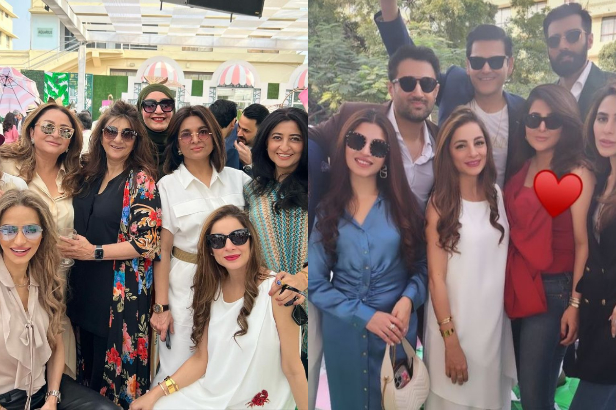 Pakistani celebrities spotted enjoying the Kidney Center Brunch together