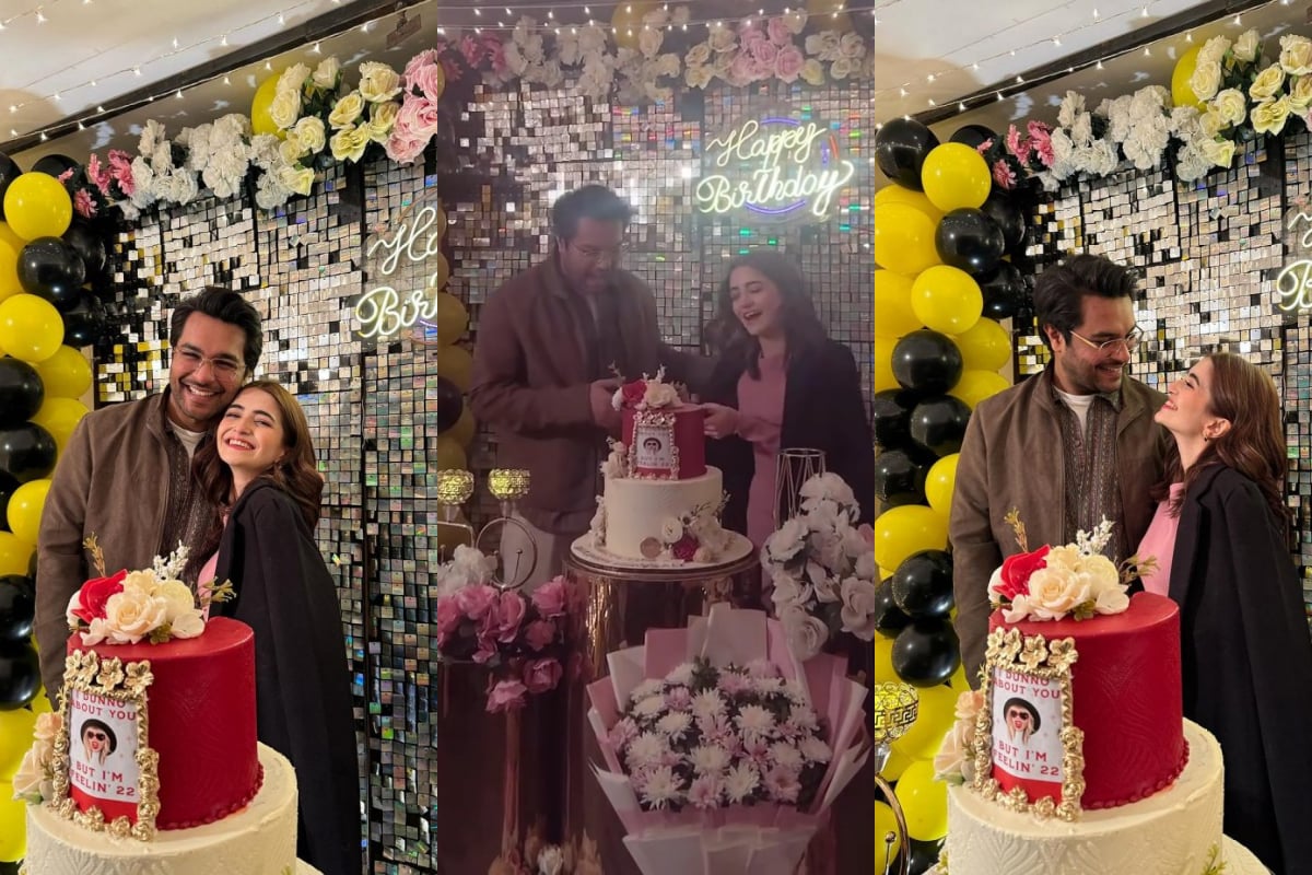 Merub Ali Celebrate her birthday with Asim Azhar in a lavish party