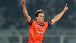 Bas de Leede clinches 2023 ICC Men’s Associate Cricketers of the Year title