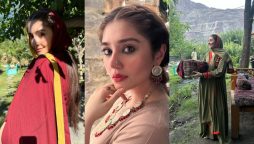 Durefishan Saleem shared beautiful pictures from her latest drama set