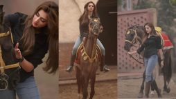 Jannat Mirza’s stunning photoshoot with majestic horse