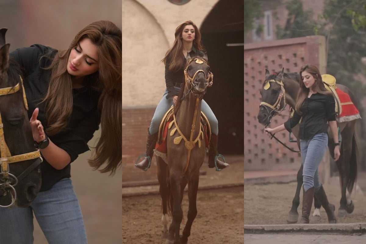 Jannat Mirza's stunning photoshoot with majestic horse