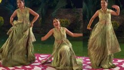 Hira Khan steals the stage with her spectacular dance performance at a friend's wedding