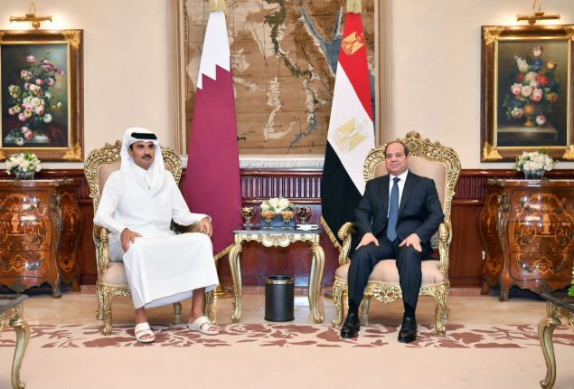 Qatar PM holds talks with Israel and US intelligence chiefs on new Gaza captives deal