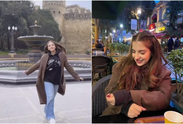 Dananeer Mobeen Shares Adorable Clicks from Baku Vacation