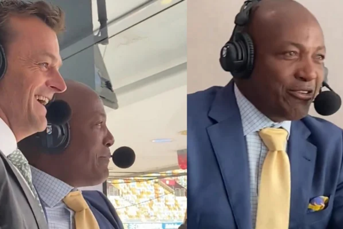 WATCH: Emotional Brian Lara hugs Adam Gilchrist after Windies thrash Aussies