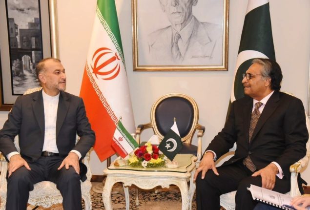 Pakistan, Iran agree to address confronted common challenges