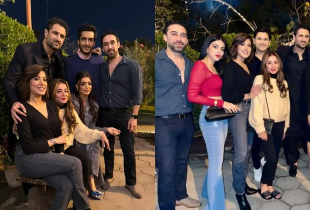 Pakistani celebrities spotted together at star-studded dinner