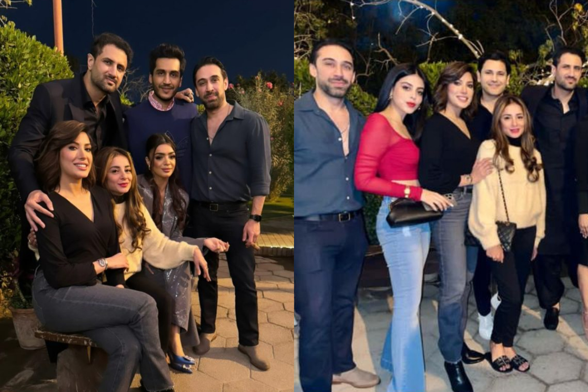 Pakistani celebrities spotted together at star-studded dinner