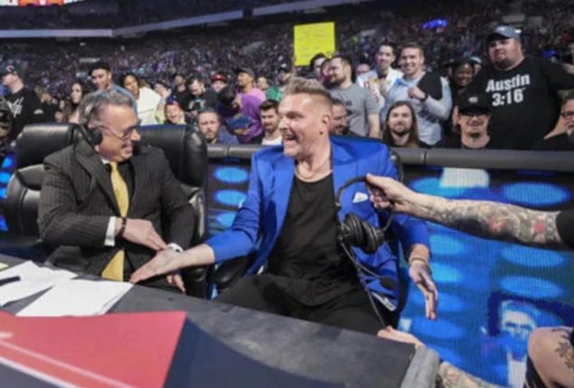 Pat McAfee backstage & brawling: New voice of Raw, ready to rumble? Watch here
