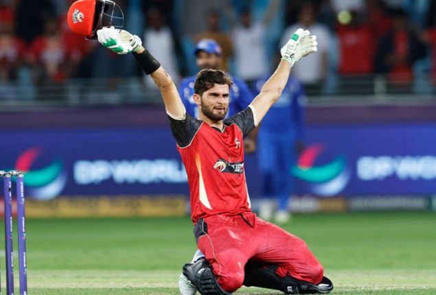 WATCH: Afridi’s last-ball blitz steals victory for Desert Vipers