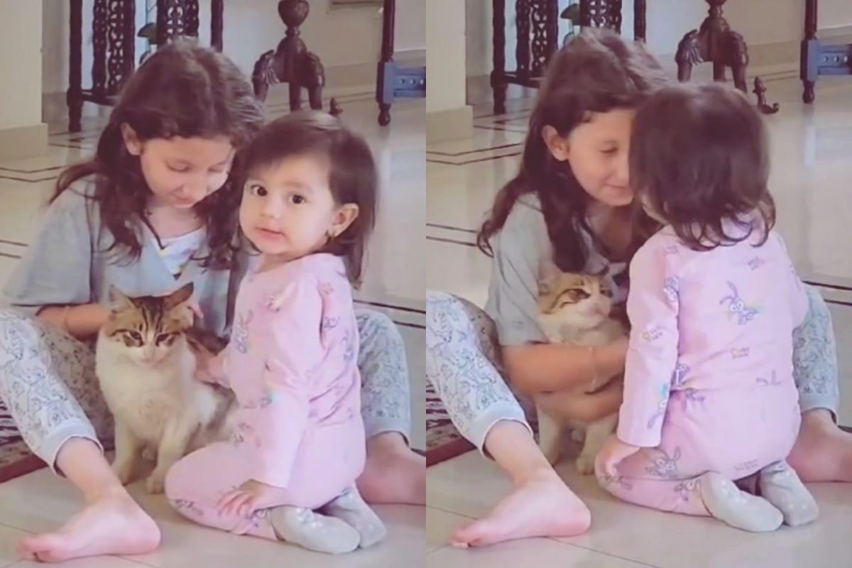 Watch Video: Shahroz Sabzwari shares adorable moments of his two daughters