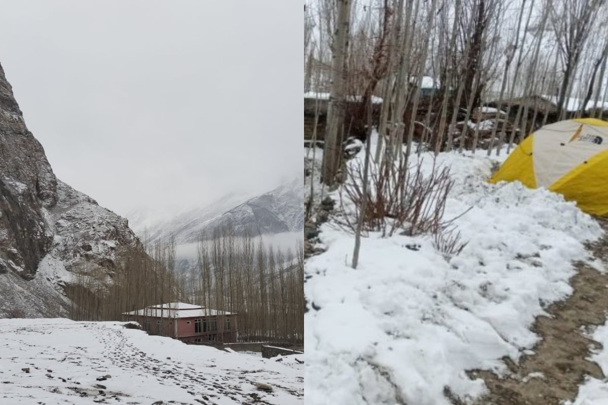 Askole Gilgit-Baltistan snowfall
