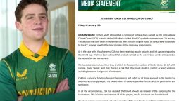 South Africa’s U19 Cricket Captain Ousted Over Pro-Israel Remarks