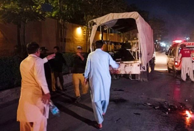 Quetta Blast: five injured at PPP election office
