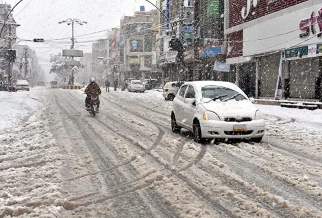 Quetta, Balochistan latest weather update today