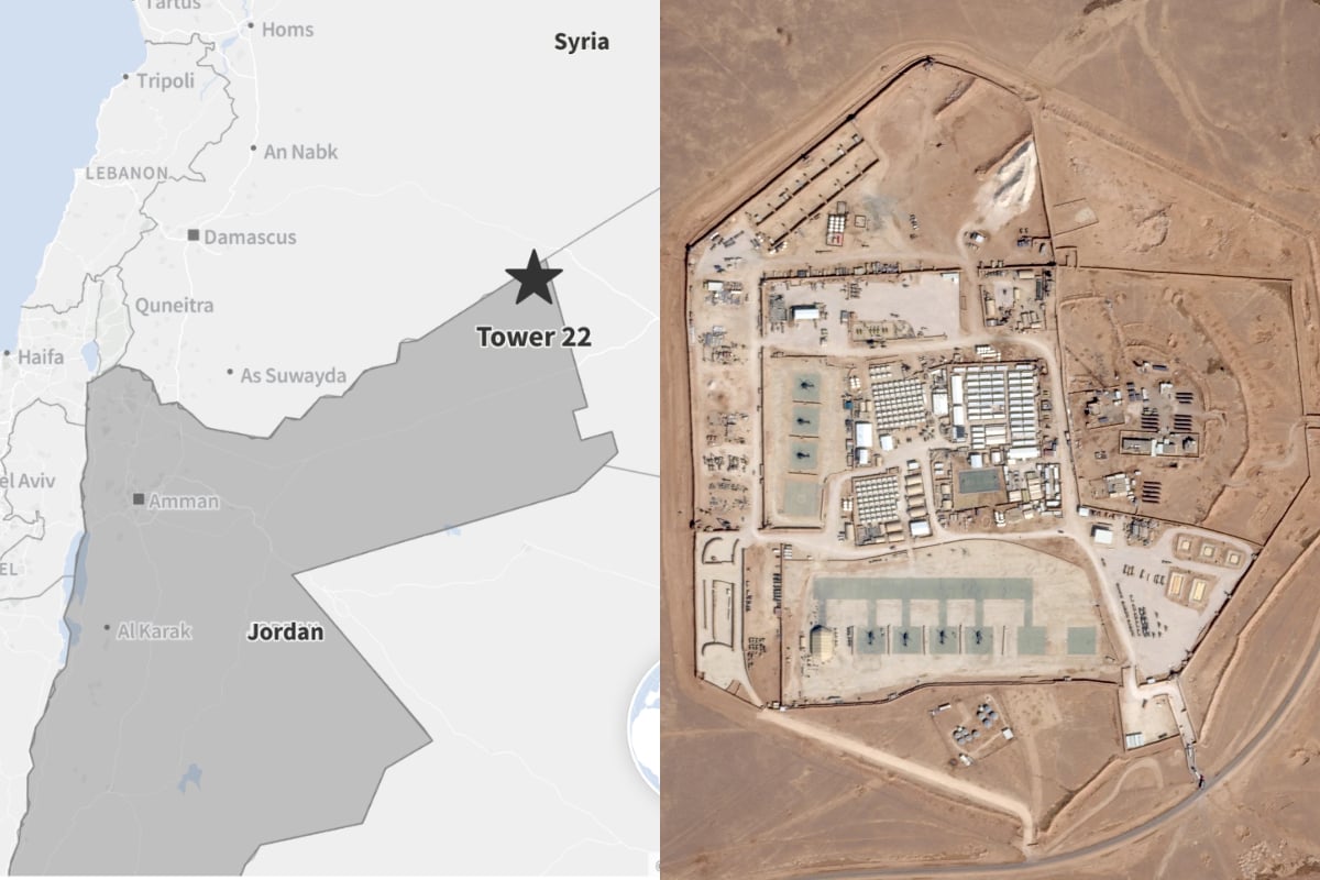 Drone Strike Claims 3 US Troops at Jordan's Tower 22