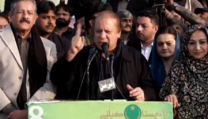 Nawaz at last launches his election campaign from Hafizabad