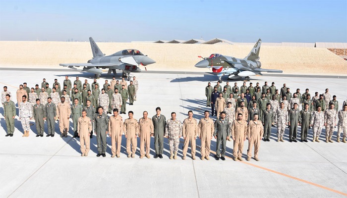 PAF, Qatar Emiri Air Force joint aerial Exercise Zilzal-II begins