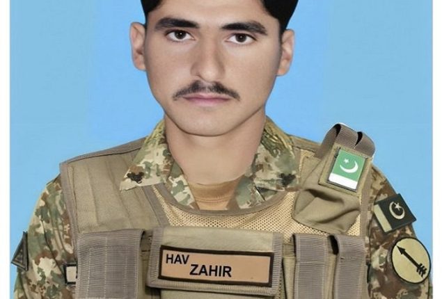 Army Havildar embraces Shahadat in N Wazirabad
