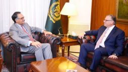 US Ambassador Donald Bloom called on Caretaker Foreign Minister Jalil Abbas Jilani, here on Tuesday