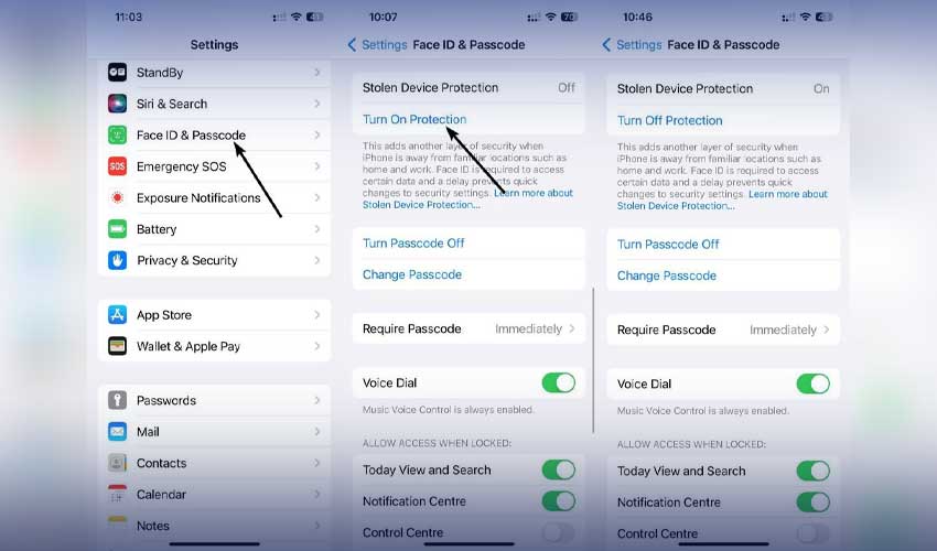How to Activate Stolen Device Protection on iPhone