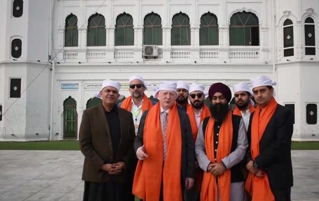 Germany Consul General Dr Rudiger Lotz visits Gurdwara Sri Darbar Sahib Kartarpur
