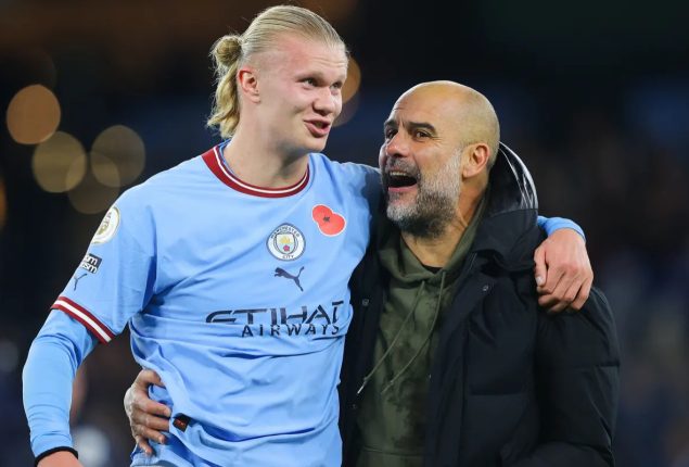 Erling Haaland is happy at Man City: Pep Guardiola