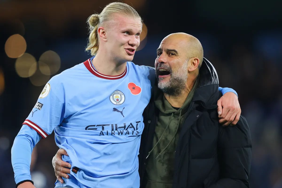 Erling Haaland is happy at Man City: Pep Guardiola