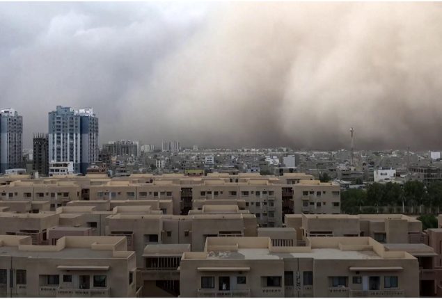 Karachi welcomes increasing sunshine, warmth today