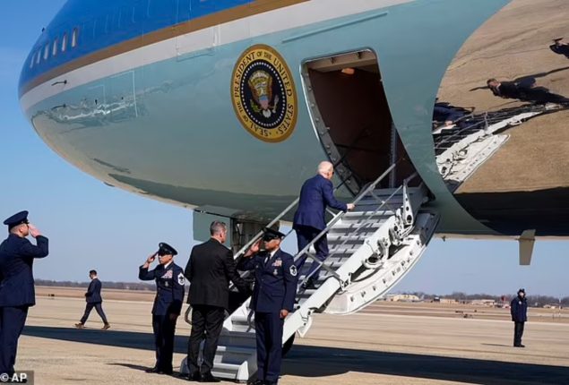 President Biden Faces Another Stumble Boarding Air Force One