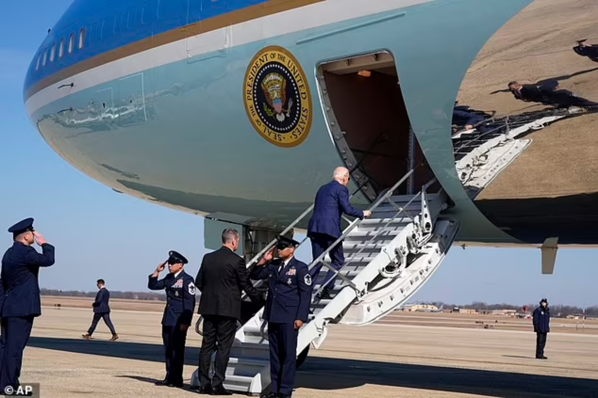 President Biden Faces Another Stumble Boarding Air Force One