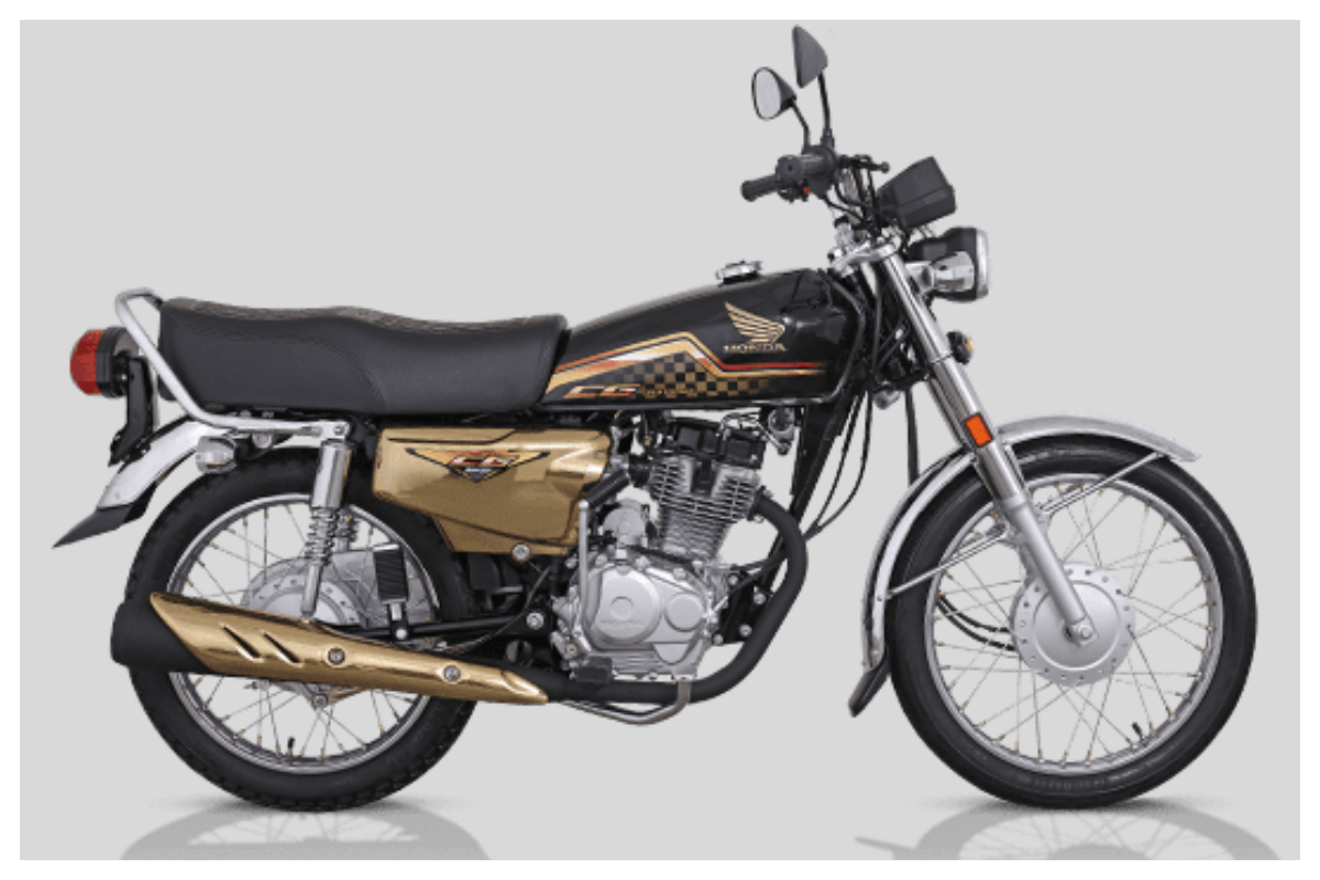 Honda CG 125 Gold latest price & easy installment plans in Pakistan for June 2024
