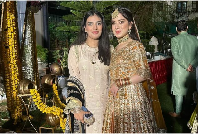Arisha Razi Khan’s Mayun Celebration Paused amidst Heavy Rain