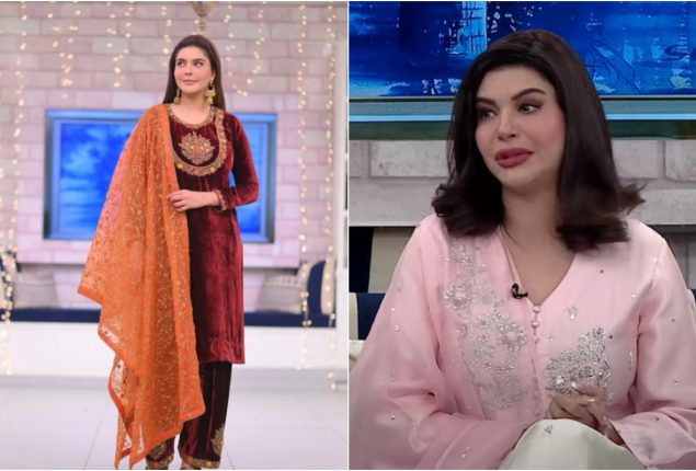 Nida Yasir emotionally cried on a live show