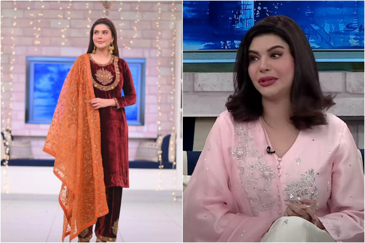 Nida Yasir emotionally cried on a live show
