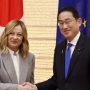 Japan to enhance defense and economic ties with Italy
