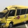 UAE: School bus hits the sidewalk, 5 people injured including 3 students