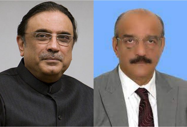 Asif Ali Zardari, Mir Munawar Ali Talpur win election