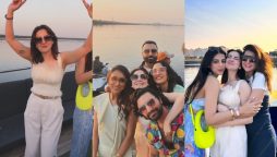 Hania Aamir celebrates her birthday bash in a star-studded party