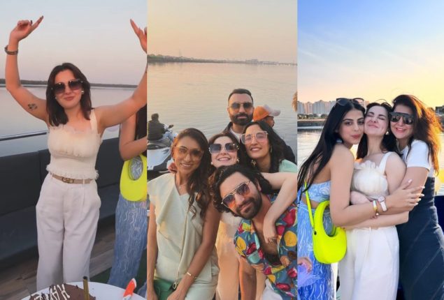 Hania Aamir celebrates her birthday bash in a star-studded party