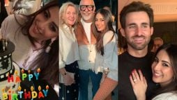 Ushna Shah’s husband throws birthday celebration for her
