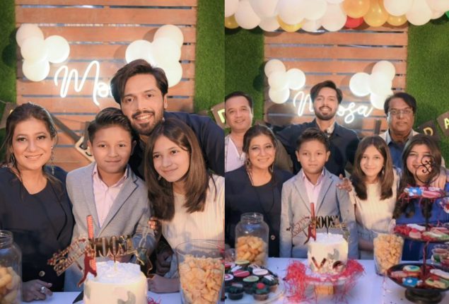 Fahad Mustafa celebrates his son’s 8th birthday in a lavish party