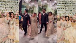 Watch: Arisha Razi Khan's spectacular reception videos and pictures