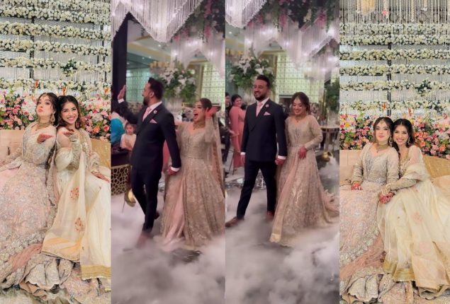 Watch: Arisha Razi Khan’s spectacular reception videos and pictures